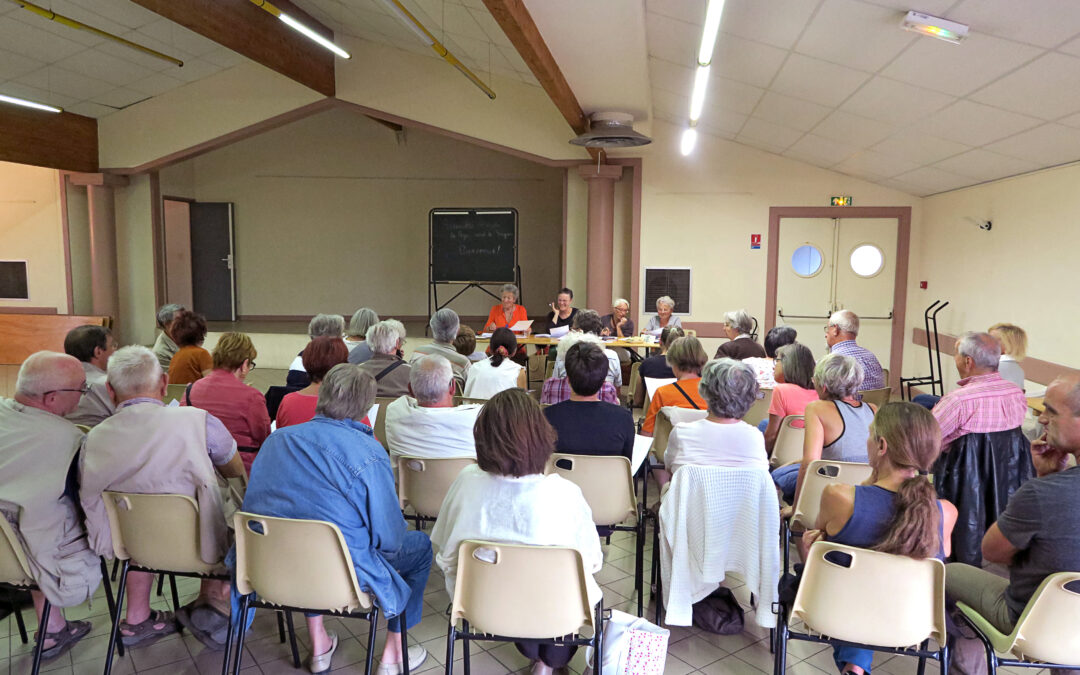 L&rsquo;assemblée générale du Foyer Rural de Saignon, son organe décisionnel