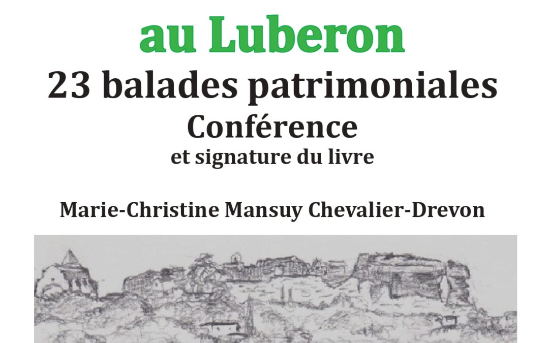 Des ruelles de Saignon, au Luberon…